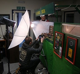 Taking photos for Hornby magazine